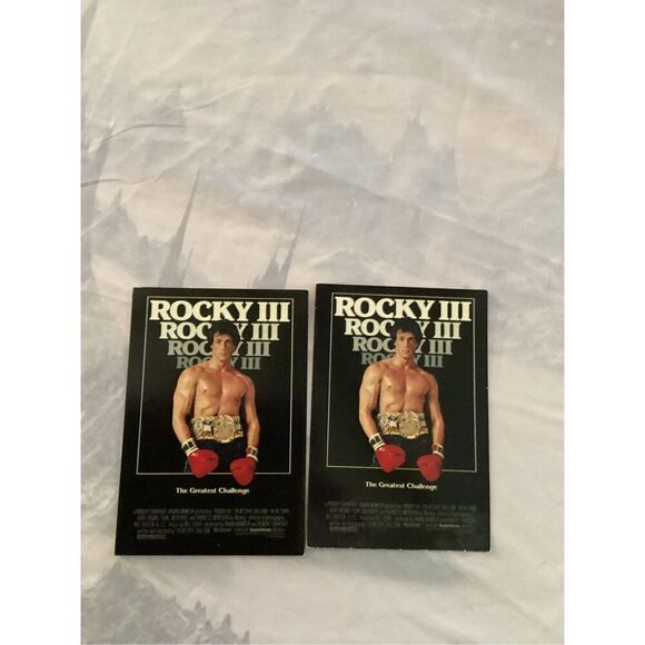 2-ROCKY Postcard  The Greatest Challenge - Picture 1 of 4